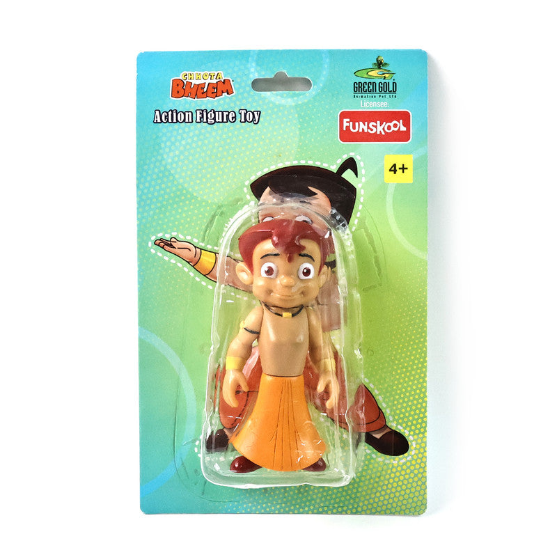 Chhota Bheem Action Figure Toy – Articulated Cartoon Character Figure for Kids