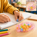 School Eraser Set – 15 Multi-Design Rubber Erasers | Velvet Wipe