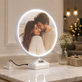 LED Magic Mirror Photo Frame – 2-in-1 USB Powered Decor | Styleva