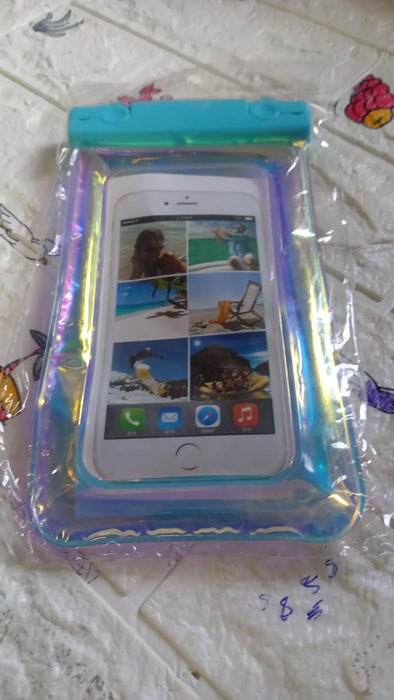 0687 Waterproof Phone Pouch Bag, Phone Accessories Transparent Phone Bag Swimming Phone Bag Mobile Phone Bag Waterproof Smartphone Protective Pouch for Pool, Beach for All Smartphones
