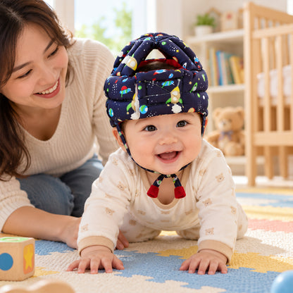 Baby Safety Helmet – Soft Head Protection for Crawling & Walking