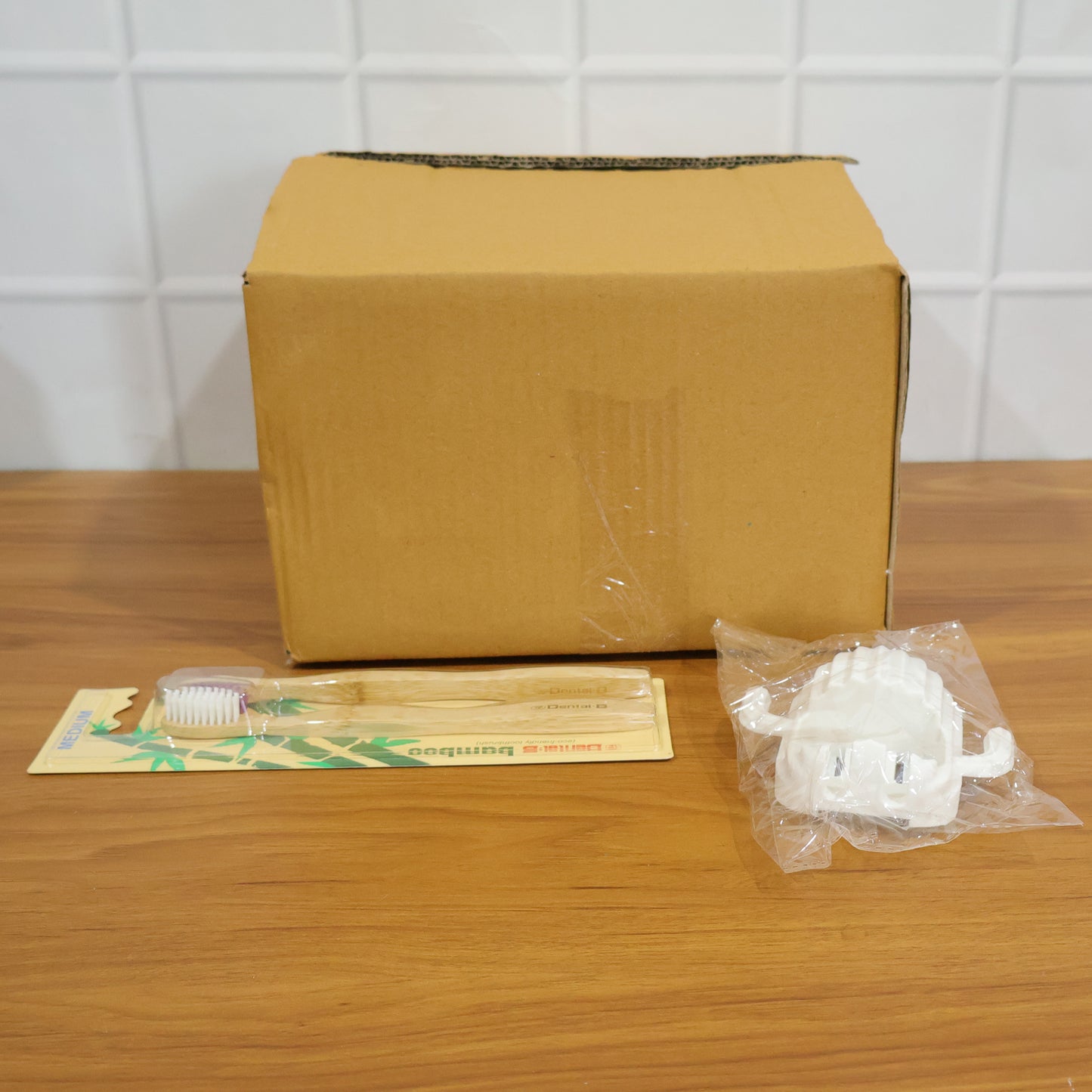 Premium Wall Mounted Toothbrush Holder Set (1 Set)