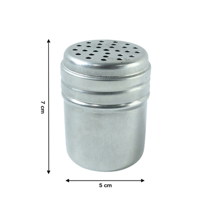Multipurpose Stainless-Steel Spice Shaker Container (1 Pc)