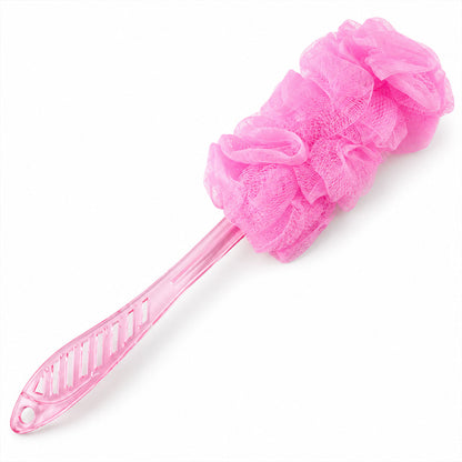 Long Handle Back Scrubber for Bathroom Shower, Body Loofah Brush 45 Cm (1 Pc)