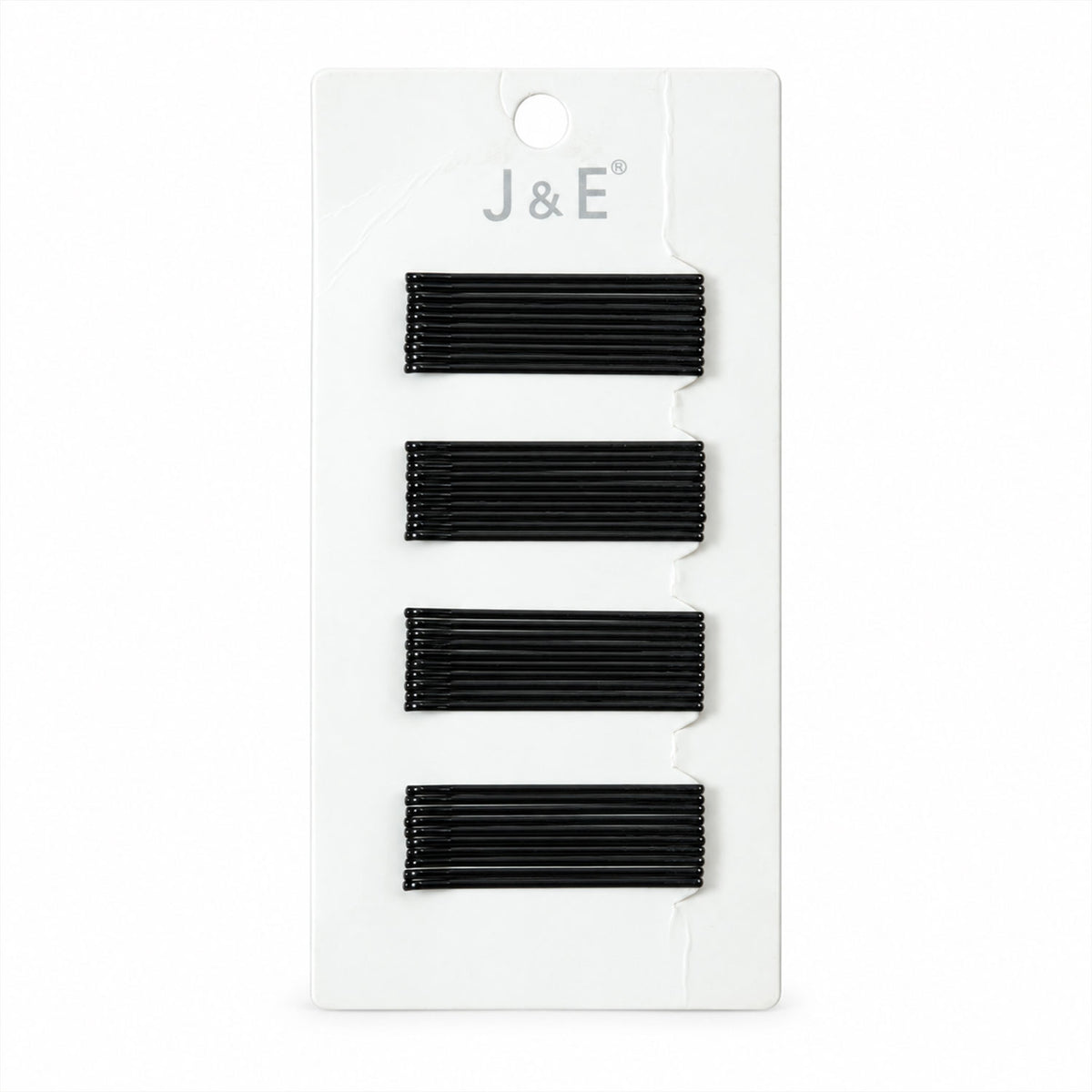 Metal Hair Pins with Rounded Tips for Bun Updo and Everyday Hair Styling (40 Pc)