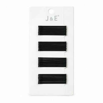 Metal Hair Pins with Rounded Tips for Bun Updo and Everyday Hair Styling (40 Pc)