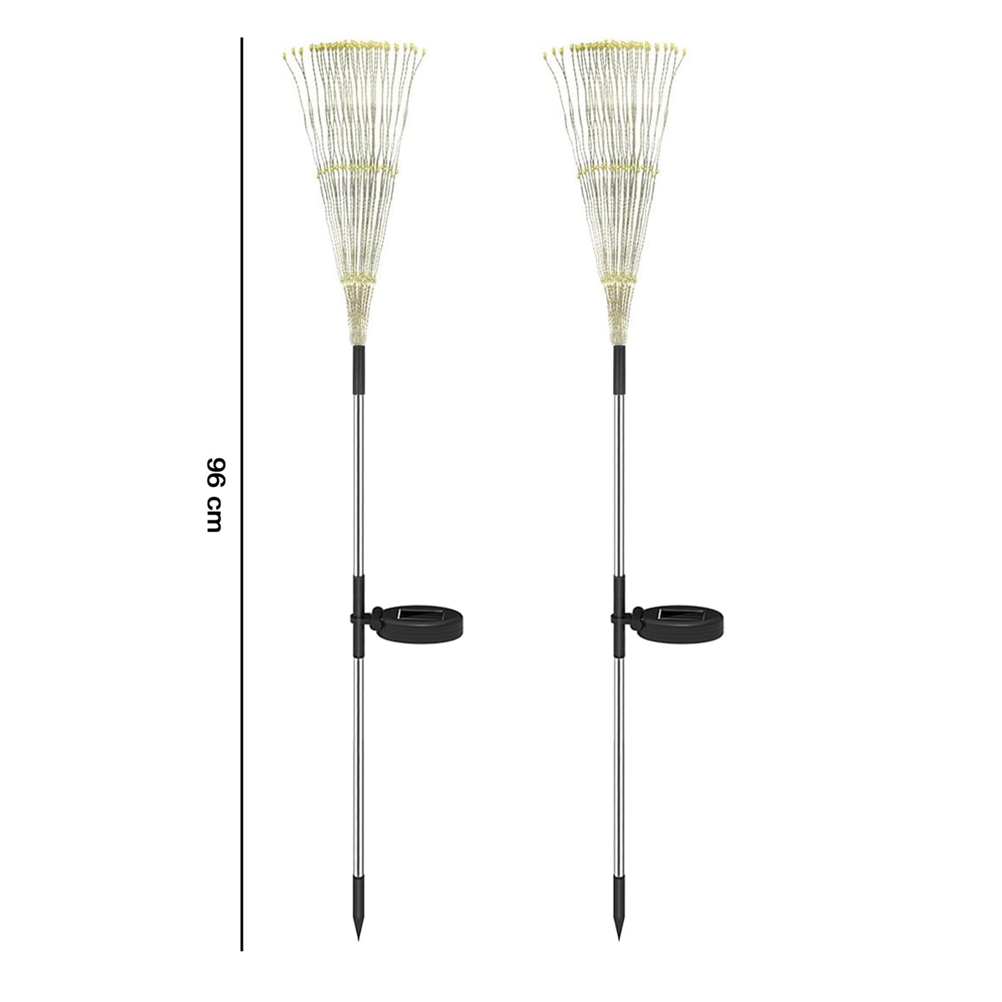 Decorative Solar Firework LED Garden Lights (2 Pc)