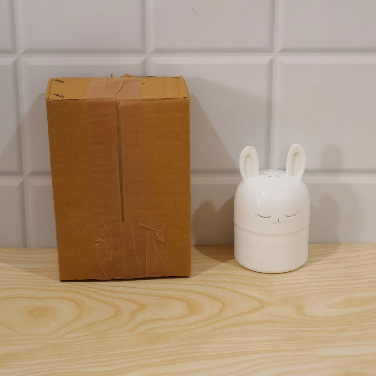 Cute Bunny Kitchen Container for Tea Bags, Spices and Small Items (1 Pc)