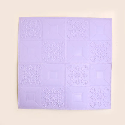 Wallpaper 3D Foam Wallpaper Sticker Panels (70 x 70 Cm / 1 Pc)