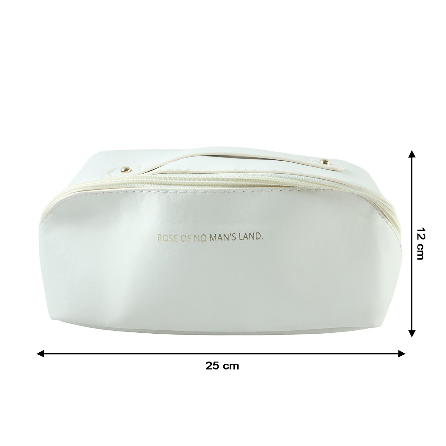 Travel Makeup & Toiletry Organizer Pouch with Zipper & Handle (1 Pc / Mix Color)