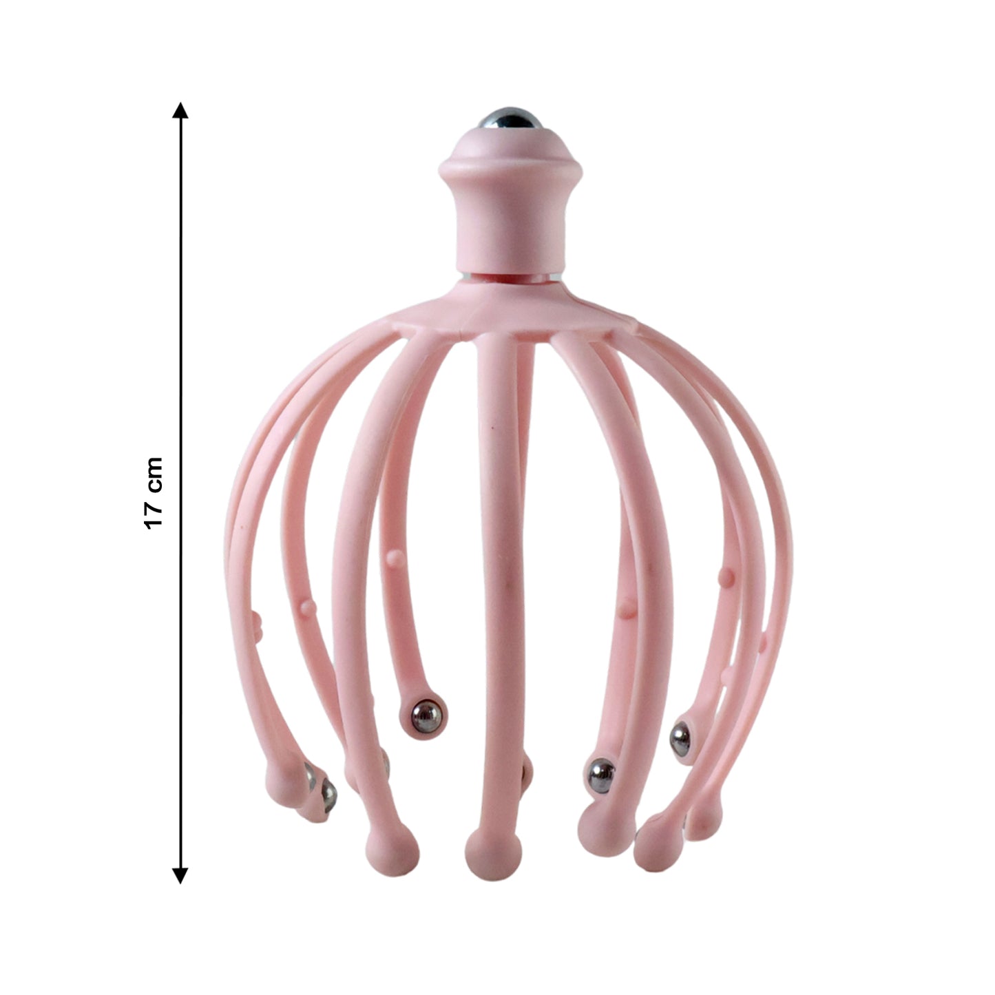 Manual scalp massager detail