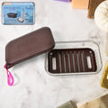Travel Soap Box – Leakproof Portable Holder for Bathroom | VelvetBubbles