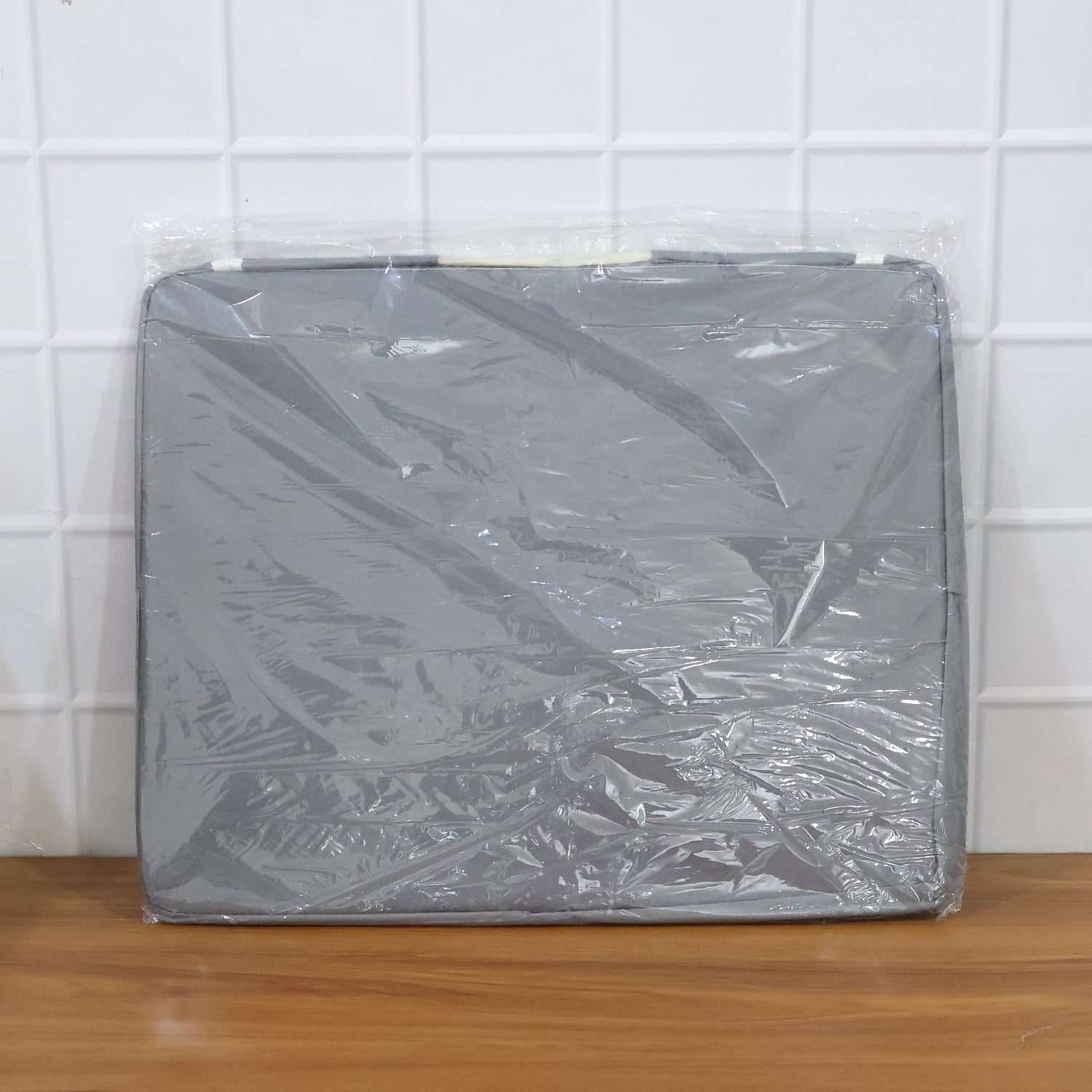 Foldable Steel Frame Clothes Storage Organizer Bag 60x43x32cm (Mix Color)