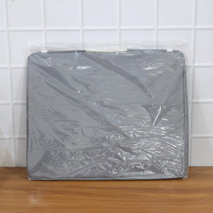 Foldable Steel Frame Clothes Storage Organizer Bag 60x43x32cm (Mix Color)