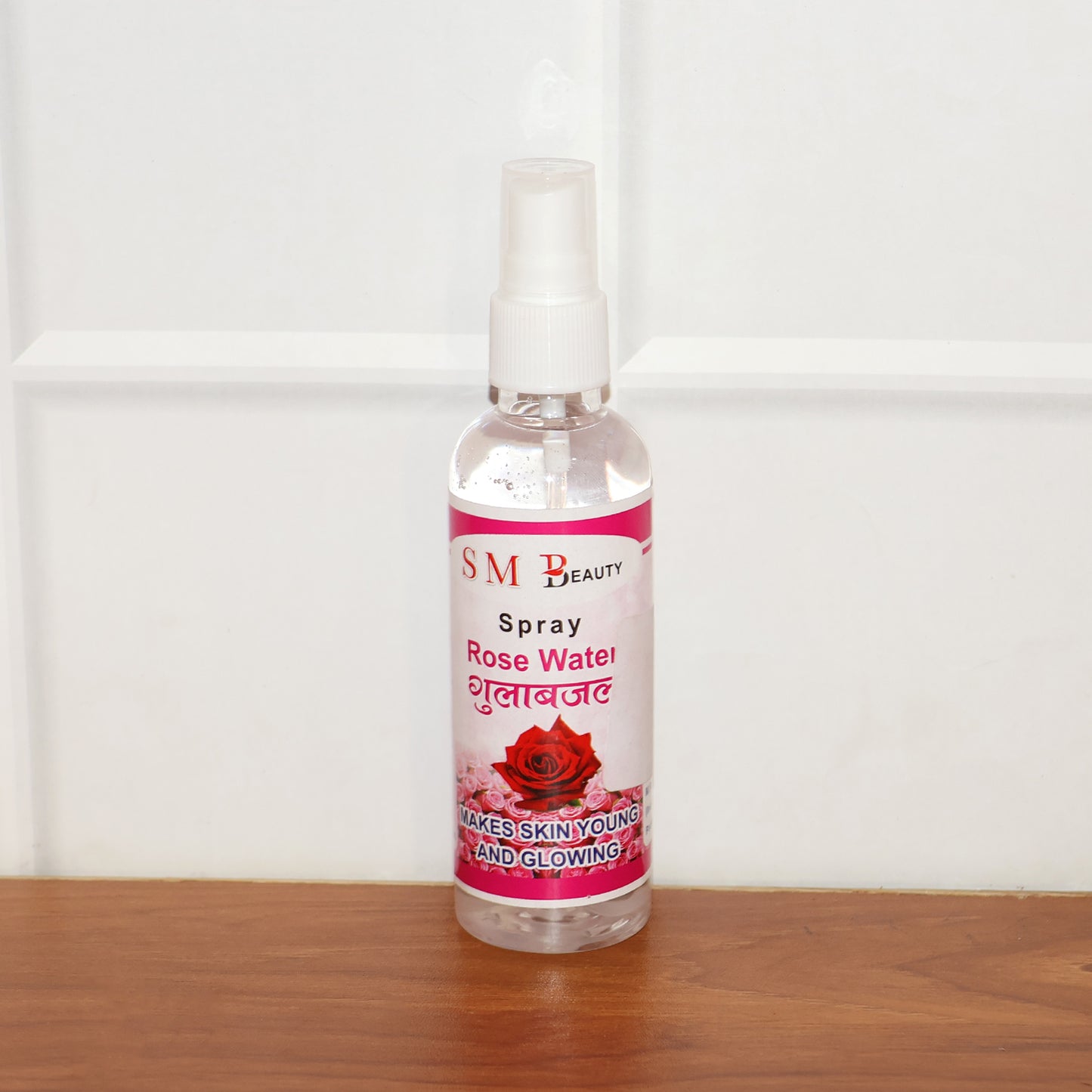 Rose Water Face Spray 100 ML Mist Bottle for Daily Face Care (1 Pc)