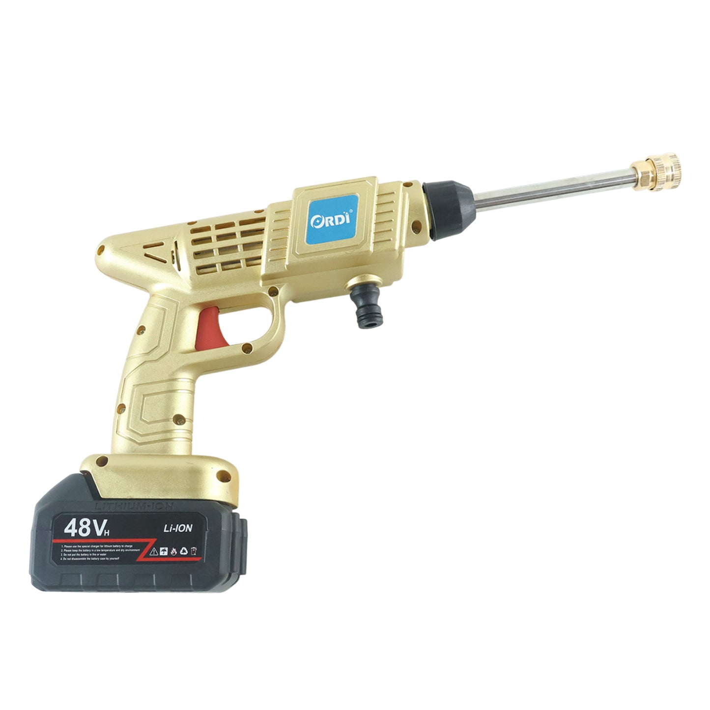 Cordless High Pressure Car Washer Gun Kit with 2 Batteries 48V (1 Set)