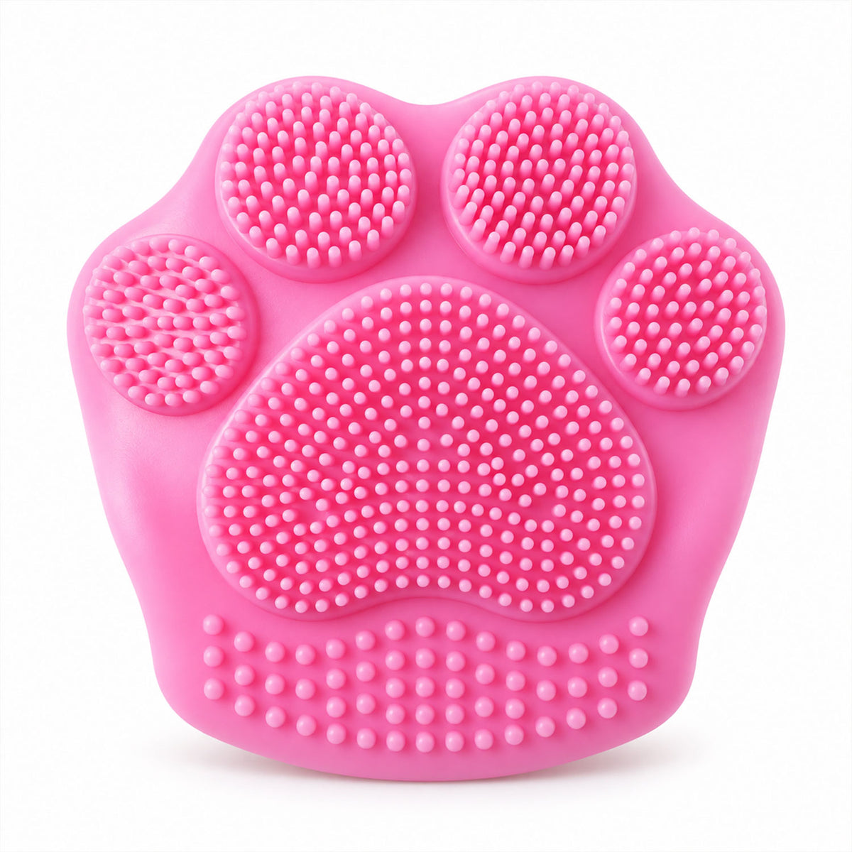 Silicone Face Scrubber, Paw Shape Finger Facial Cleansing Brush (1 Pc)