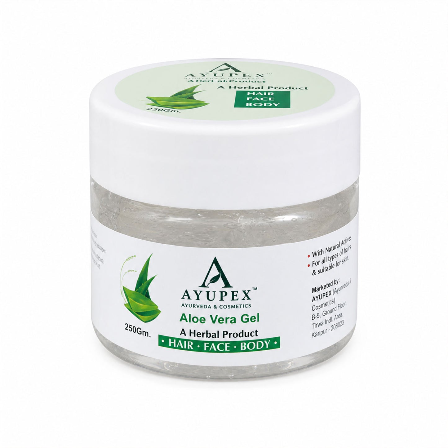Aloe Vera Gel – Pure Hydrating Herbal Nourishment for Skin & Hair
