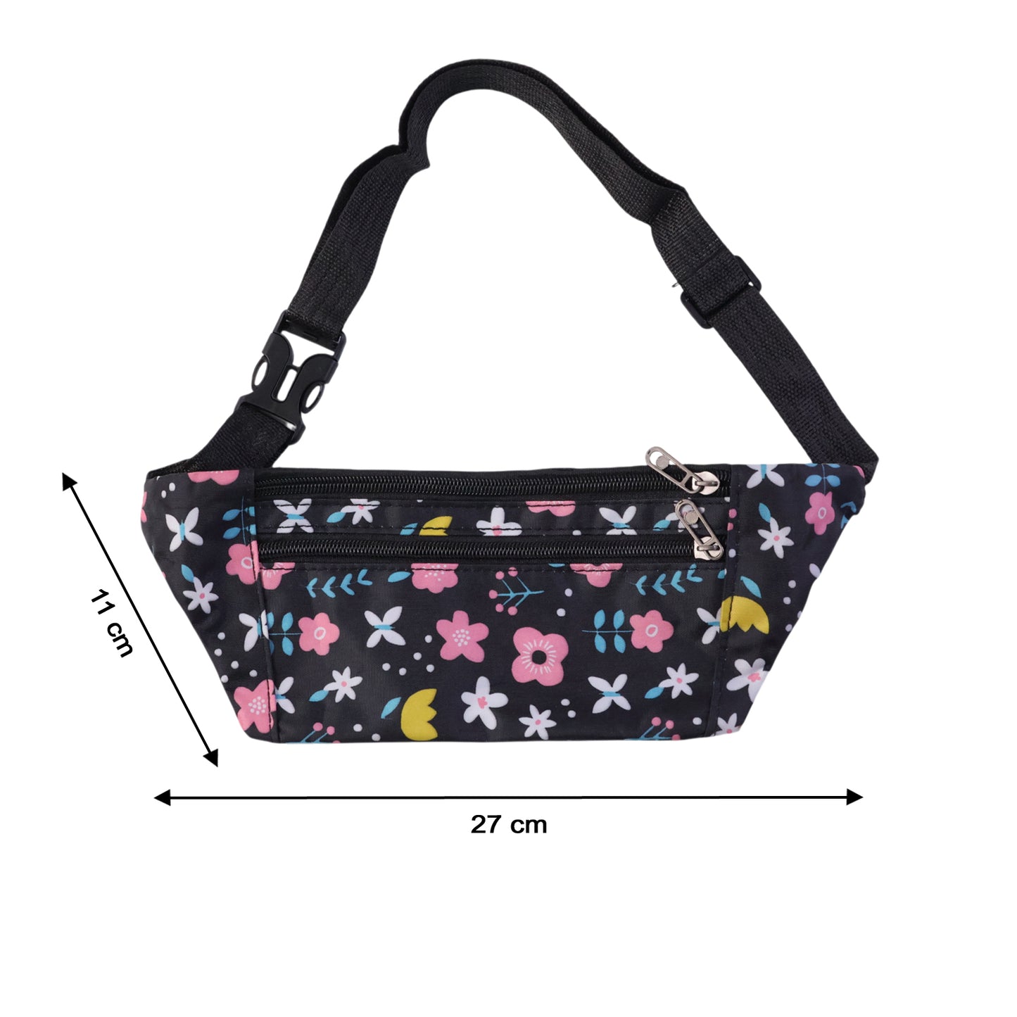 Lightweight floral print fanny pack