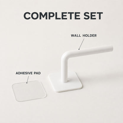 Self Adhesive Wall Hook for Bathroom Drill Free Towel Hook (1 Pc)