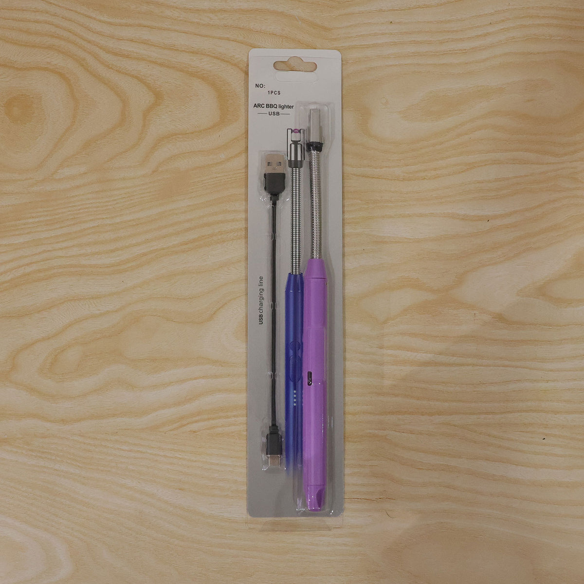 Electric Arc Lighter – USB Rechargeable with 360° Flexible Neck