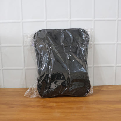 Adjustable car seat neck support pad