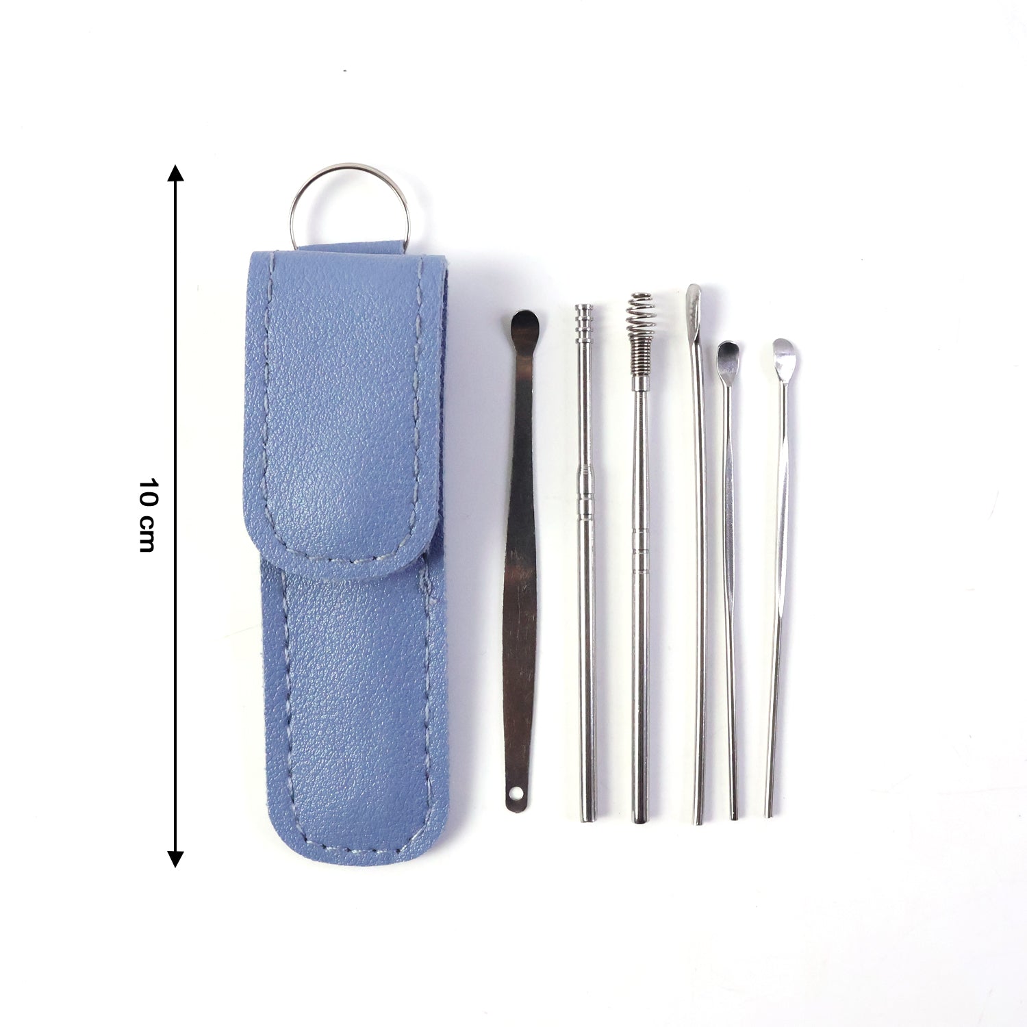 6-in-1 Stainless-Steel Ear Cleaning Tool Kit (1 Pc)