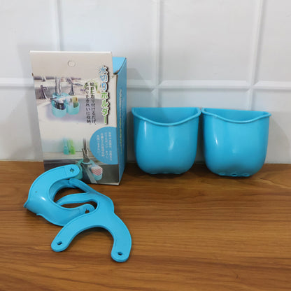 Double Layer Sink Hanging Storage Basket (1 Pc)