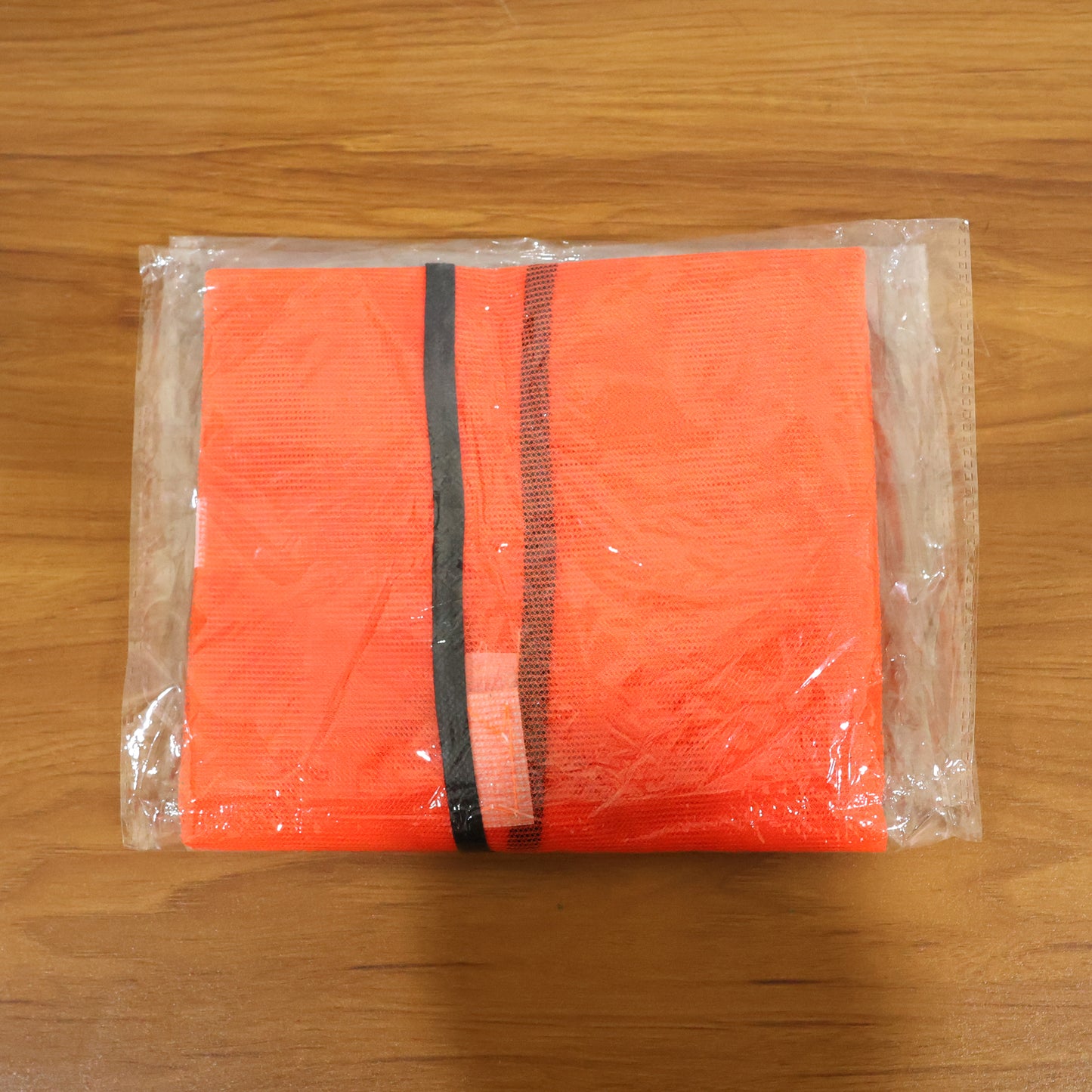 Orange Safety Jacket For Having protection against accidents usually