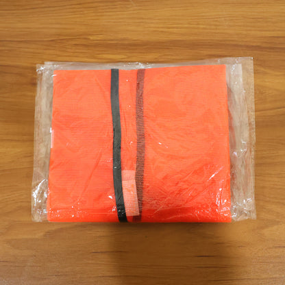 Orange Safety Jacket For Having protection against accidents usually