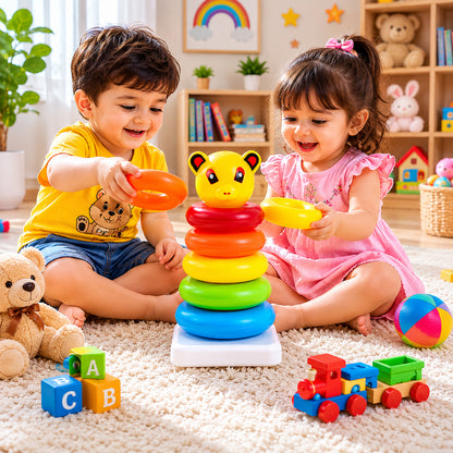 Junior ring stacking set for early learning