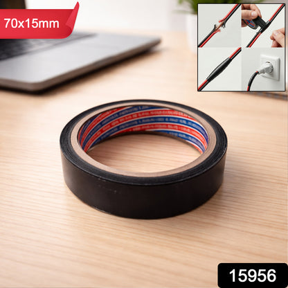 Durable electrical repair tape roll,