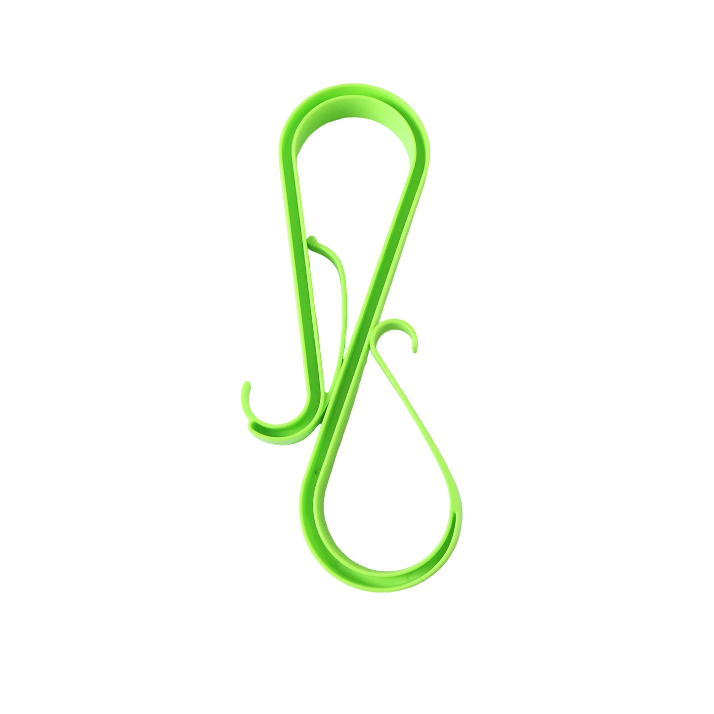 Plastic S Shape Multi Hook Hanger for Shoes Towels and Kitchen (1 Pc, Big Heavy)