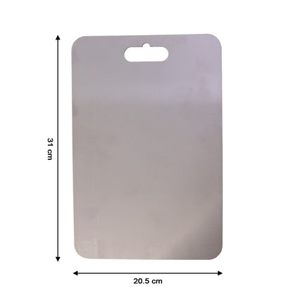 Large Stainless Steel Chopping Cutting Board (1 Pc)
