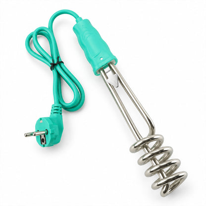 Electric Immersion Water Heater Rod with Spiral Coil and Hanging Rim Clip (1 Pc)