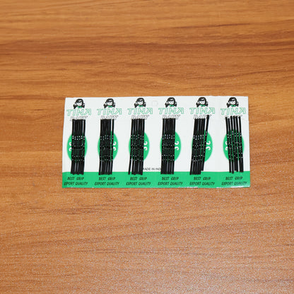Small Black Hair Bobby Pins (36 Pc)