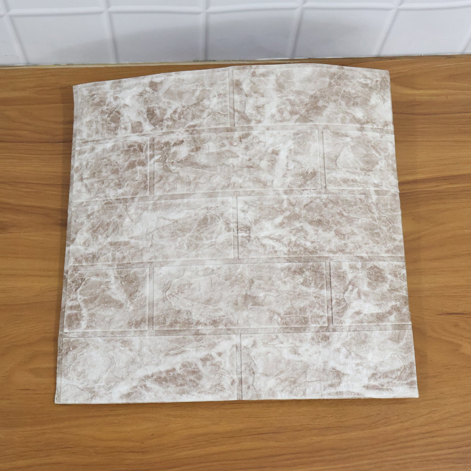 Wallpaper 3D Foam Wallpaper Sticker Panels (78 x 70 Cm / 1 Pc)