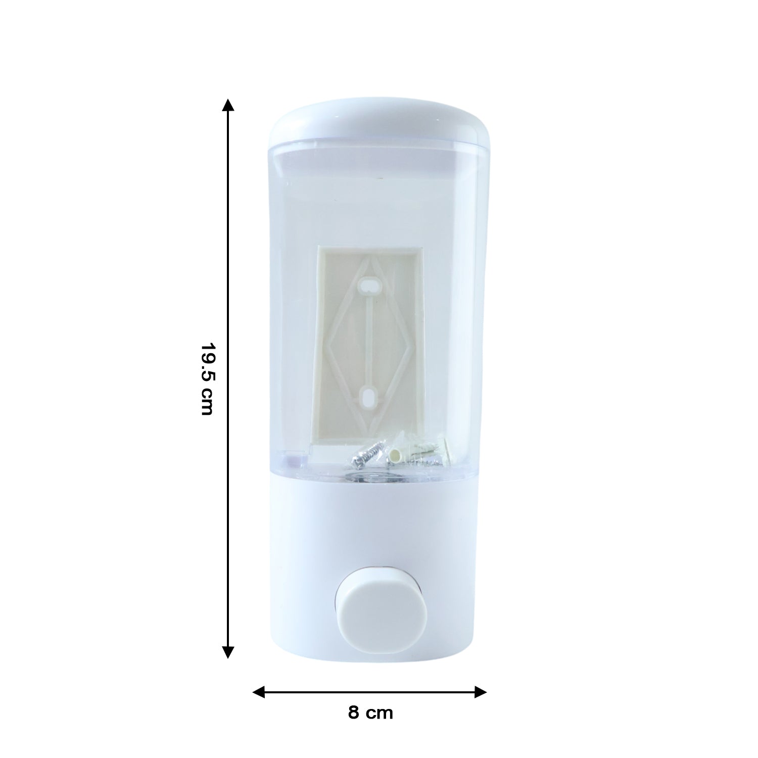 Wall Mount Liquid Soap and Hand Wash Dispenser 500 ML (1 Pc)