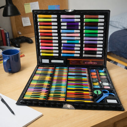 150 piece complete art and drawing color kit
