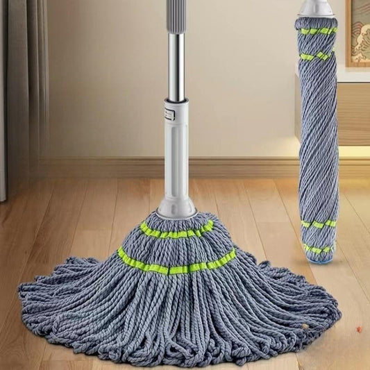 Squeeze Twist Mop Self Wringing Mop, Stainless Steel Handle (1 Pc)