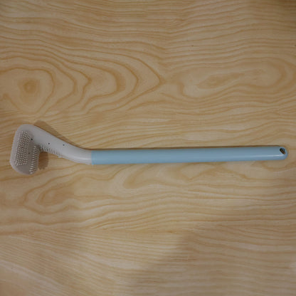 Features of golf shape toilet cleaner brush.