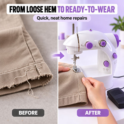 Mini Sewing Machine – Portable Stitching Tool | XcelCraft