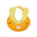 Bathing cap for infants, silicone eye and ear protector