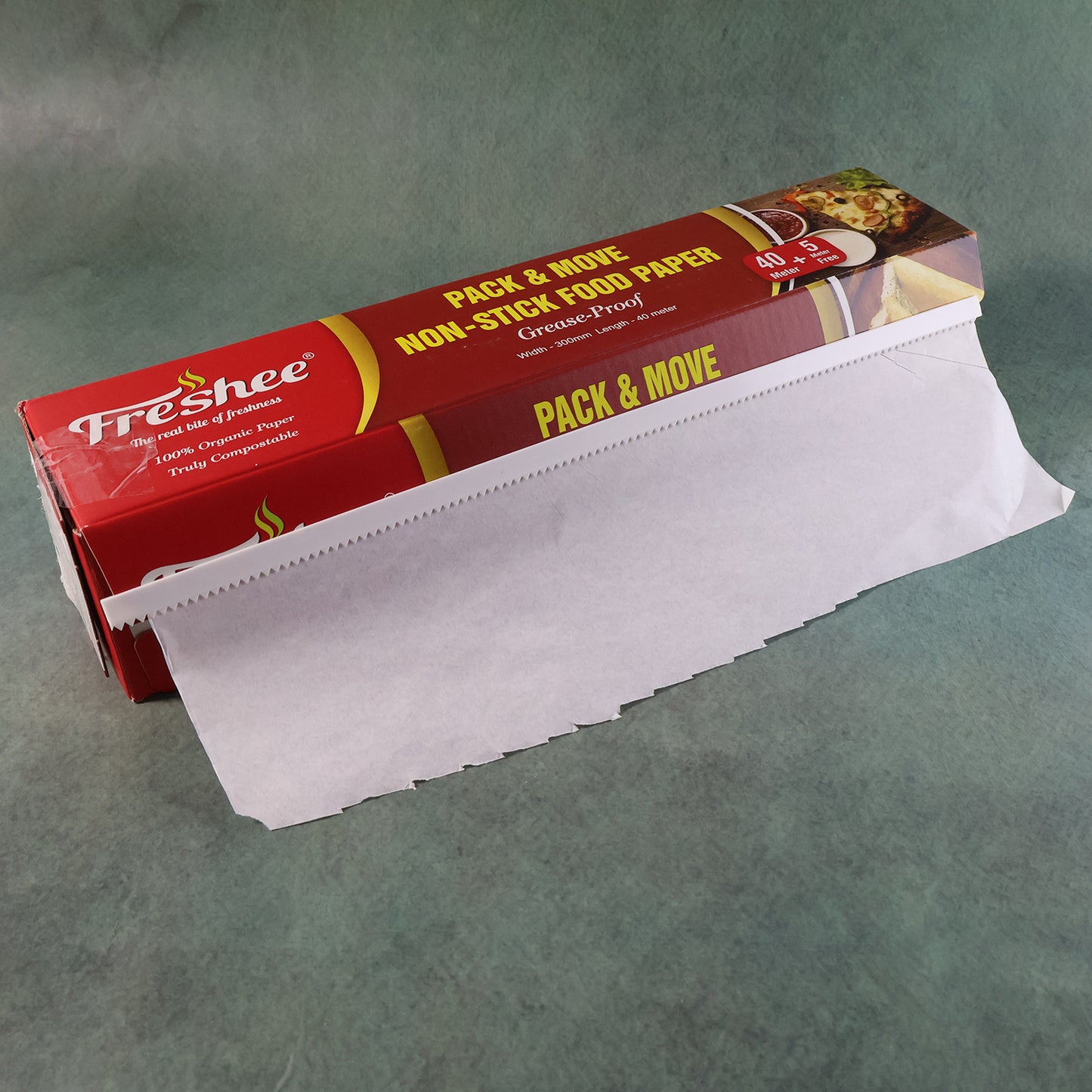 Freshee Pack & Move Non-Stick Food Paper 40 Meter + 5 Meter Free (Total 45 Meter)