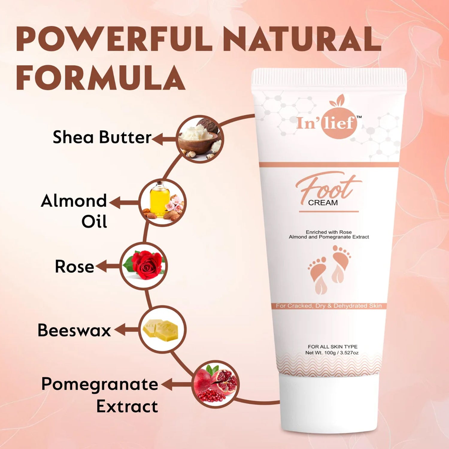 Deep Nourishing Foot Care Cream ( 100gm)