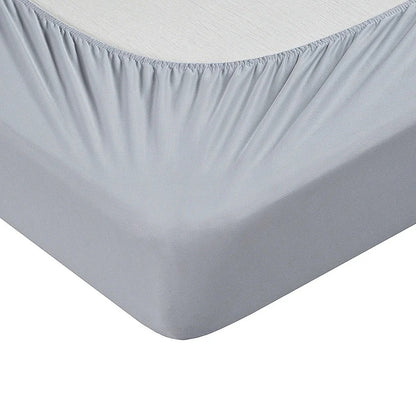 Waterproof Mattress Protector – Soft & Washable Bed Cover with Elastic Fit (Grey)
