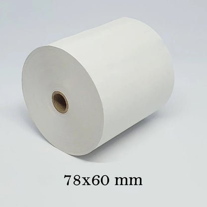 Thermal Label Roll for Barcode Printing (78 × 60 mm)