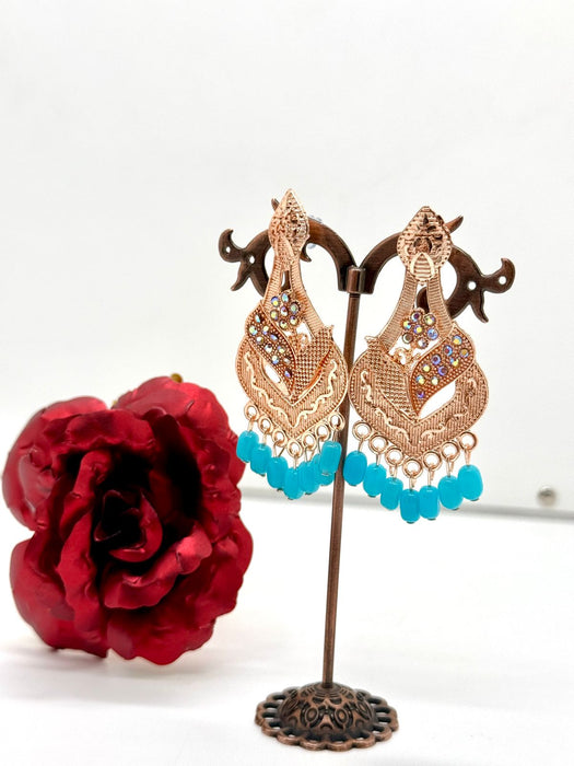 Gleaming Diamond Jhumka Earrings