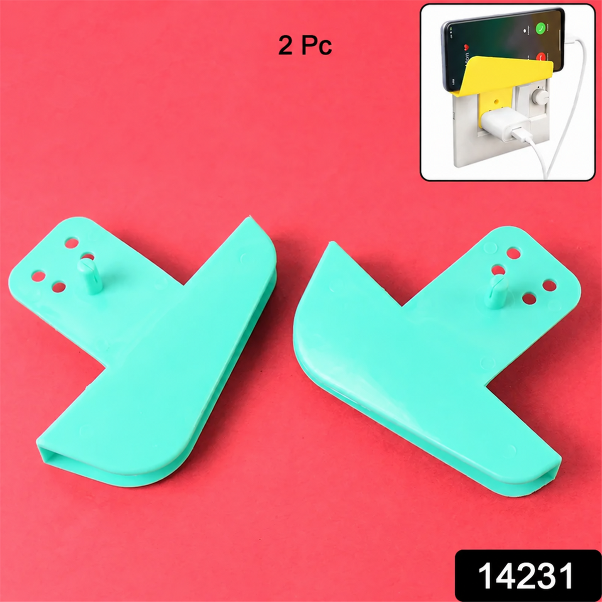 Mobile Phone Charging Stand – Secure Plastic Holder