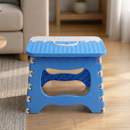 Plastic stool side view